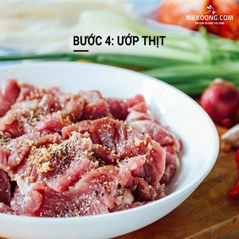 Ướp thịt Bước 4 Ướp thịt