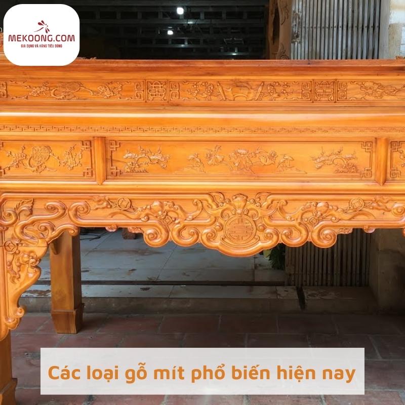 Các loại gỗ mít phổ biến hiện nay