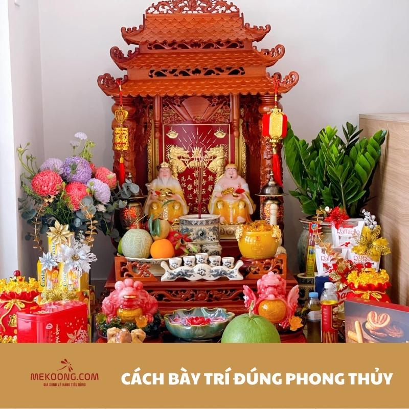 Cách bày trí đúng phong thủy