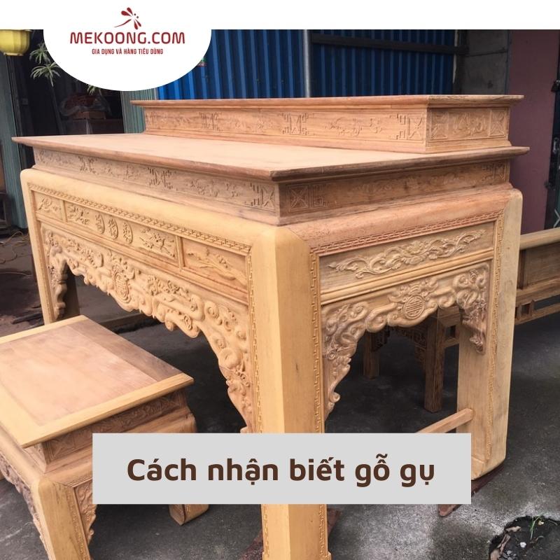 Cách nhận biết gỗ gụ