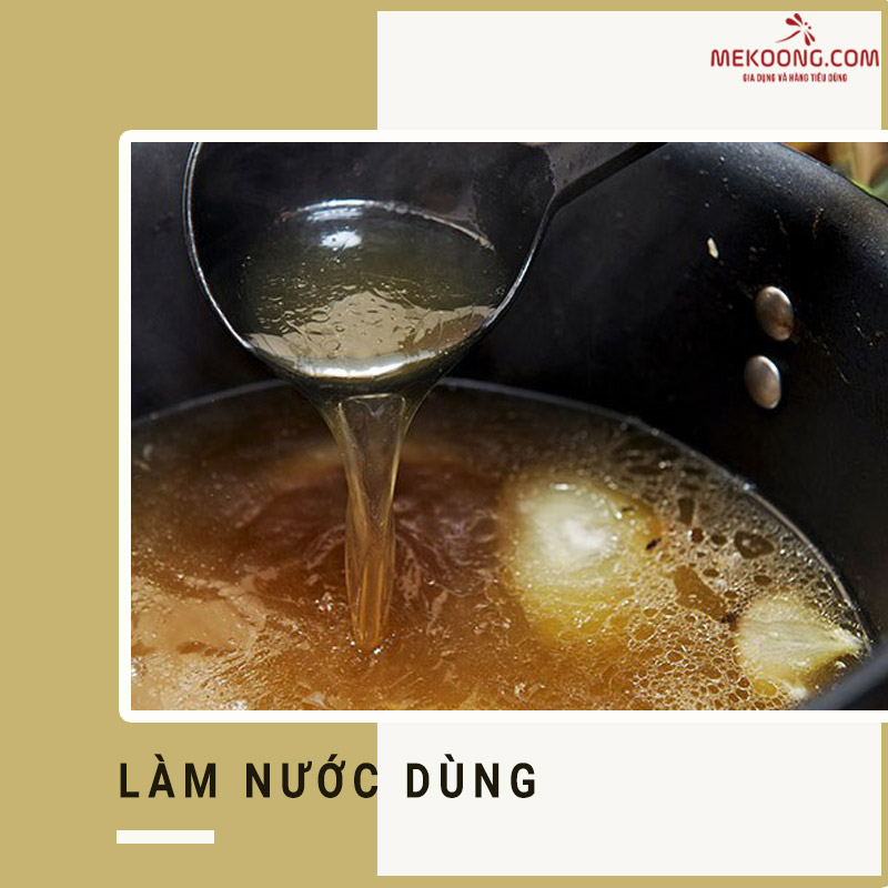 Làm nước dùng Làm nước dùng