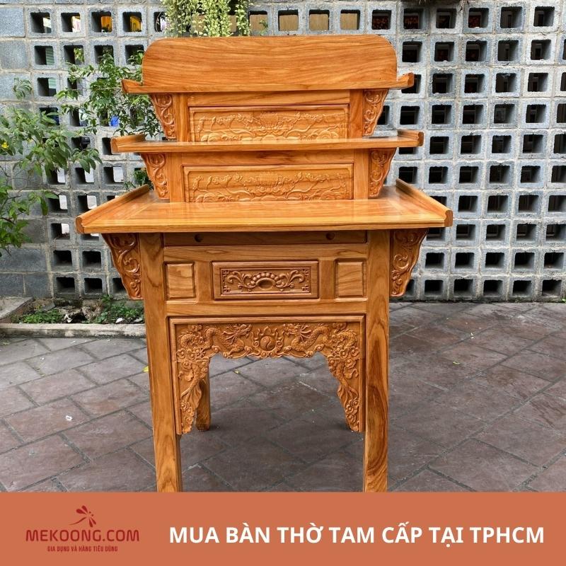 Mua bàn thờ tam cấp tại tphcm