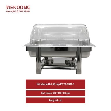 Nồi hâm buffet CN nắp PC YD-833P-1