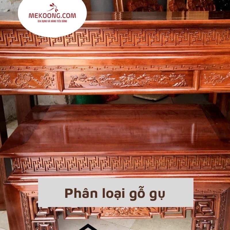 Phân loại gỗ gụ