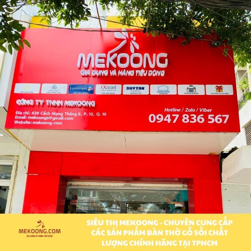 Siêu thị Mekoong - chuyên cung cấp các sản phẩm Bàn thờ gỗ sồi chất lượng chính hãng tại tphcm