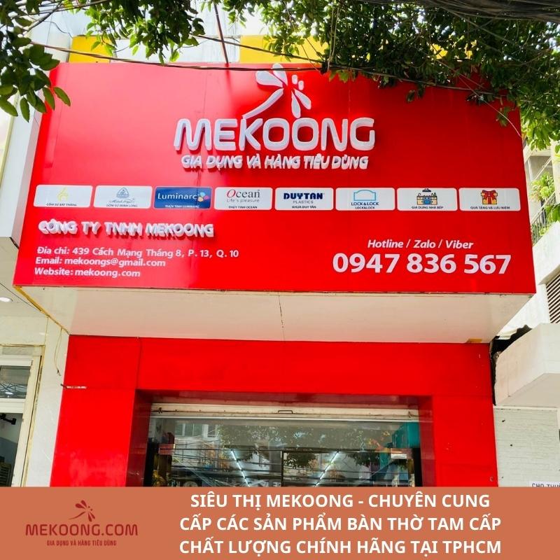 Siêu thị Mekoong - chuyên cung cấp các sản phẩm bàn thờ tam cấp chất lượng chính hãng tại tphcm