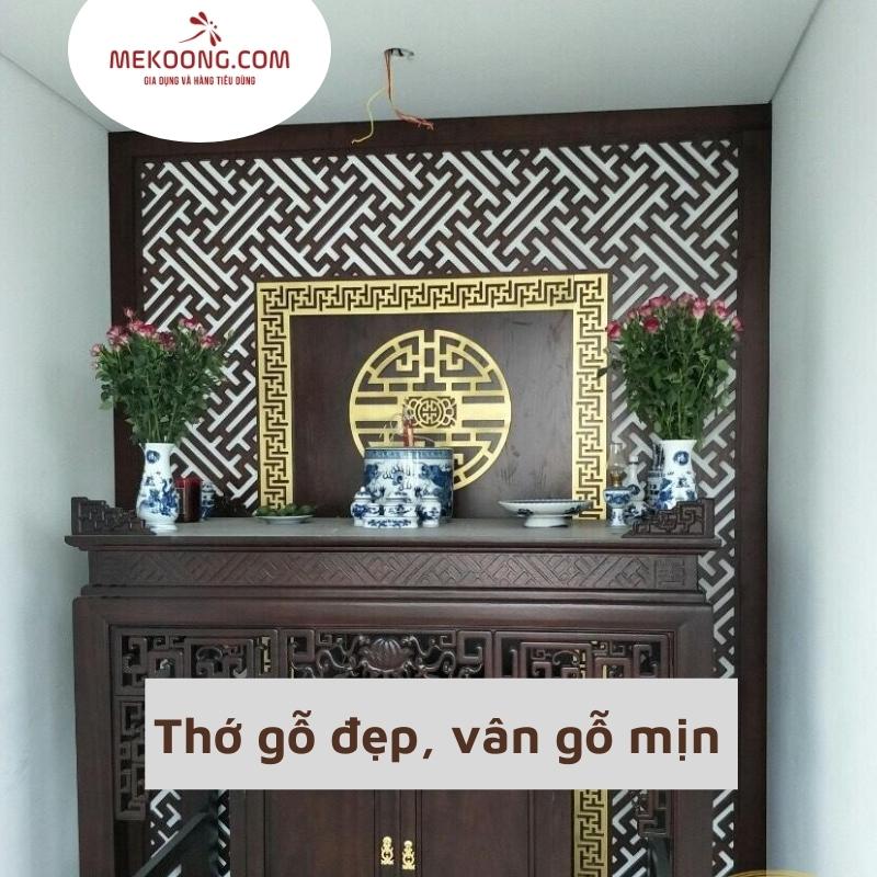 Thớ gỗ đẹp, vân gỗ mịn