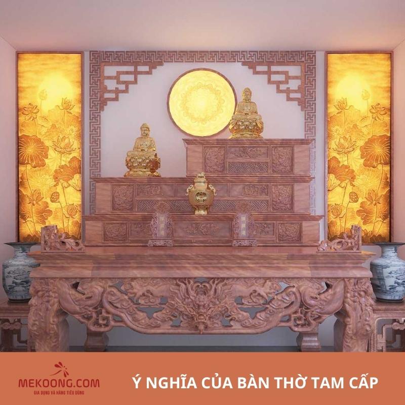 Ý nghĩa của bàn thờ tam cấp