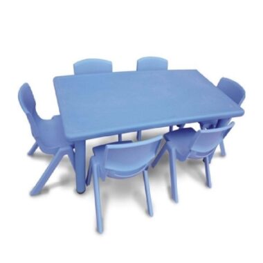 Bàn nhựa hình chữ nhật