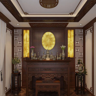 Bàn Thờ Gỗ Gụ BT 379