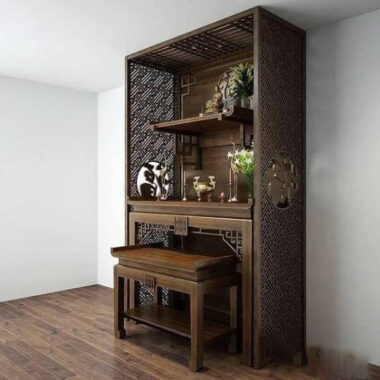 BÀN THỜ HIỆN ĐẠI GỖ ÓC CHÓ BT 23