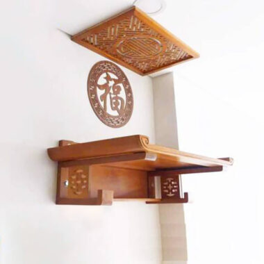 Bàn Thờ Treo Gỗ Mít TT 01 .