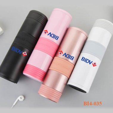 Bình giữ nhiệt 035 in logo BIDV
