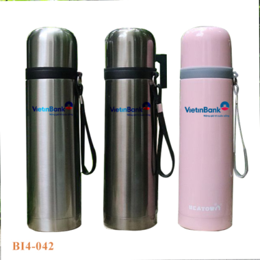 Bình giữ nhiệt 042 in logo Vietinbank