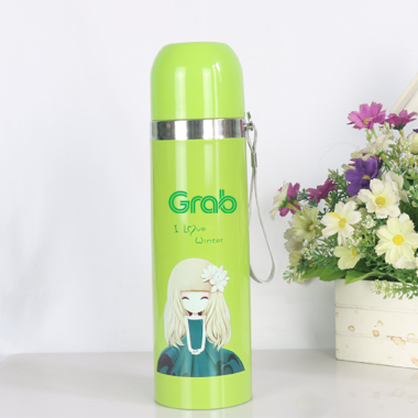 Bình giữ nhiệt 048-M12 in logo Grab