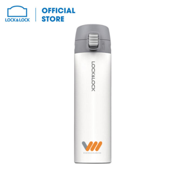 Bình giữ nhiệt Lock&Lock Colorful Tumbler (FUNCOLOR) LHC3221WHT 330ml – Màu in logo Vietnamobie trắng