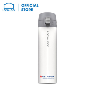 Bình giữ nhiệt Lock&Lock Colorful Tumbler (FUNCOLOR) LHC3221WHT 330ml – Màu trắng in logo VietABank