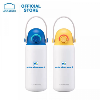 Bình giữ nhiệt LocknLock DIY Strap Tumbler LHC3283 350ml in logo Ngân hàng Nam Á