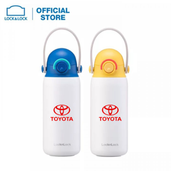 Bình giữ nhiệt LocknLock DIY Strap Tumbler LHC3283 350ml in logo Toyota MK