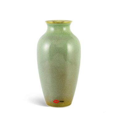 Bình hoa Minh Long hỏa biến 27cm – Vân Ngọc in logo HSBC HG
