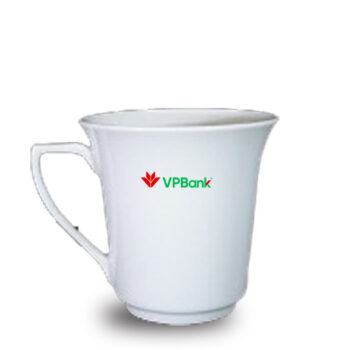Ca Trà Minh Long quà tặng 0.35 L Tulip Trắng In Logo quà tặng VPBank HG
