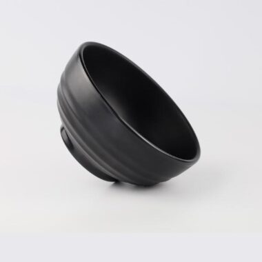 Chén Cơm Tròn BV108-4.5 Đen Nhám Thái Lan