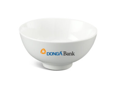 Chén Sứ Ăn Cơm Minh Long Jasmine IFP – Trắng Ngà In Logo Dong A