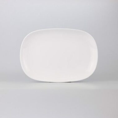 Dĩa Oval Sâu Ảo Màu Trắng Superware