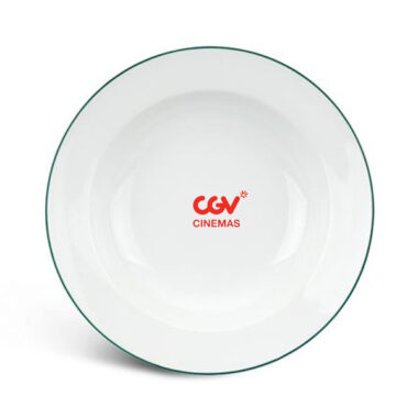 Dĩa Sâu Lòng 23cm – Camelia – Chỉ Xanh Dương in logo CGV