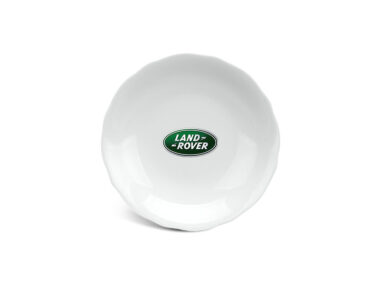 Dĩa sứ tròn sâu 20cm Mẫu Đơn IFP – Trắng Ngà In Logo Land Rover