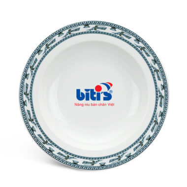 Dĩa súp 20 cm – Jasmine – Chim Lạc in logo Bitis