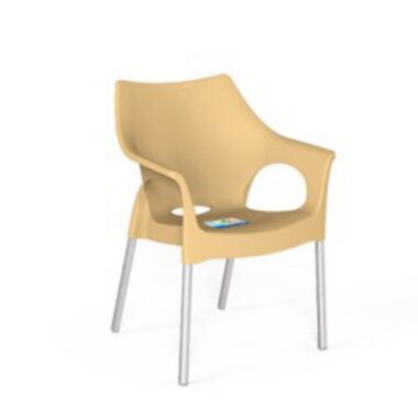 ghế cafe nhựa - pissa mekoong