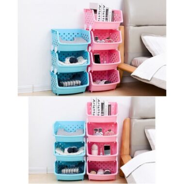H0512 Bộ kệ nhựa 4 tầng đa năng có thể tháo lắp rời
