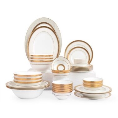 Bộ bàn ăn Châu Á đầy đủ 38 món Odessa Gold 4874