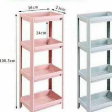 Kệ nhựa đựng đồ 4 tầng chắc chắn