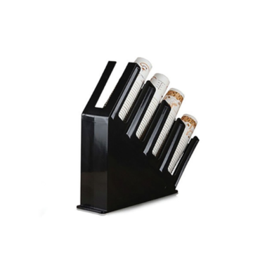 Kệ úp ly nhựa xéo 4 ngăn XS4G