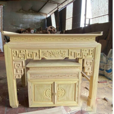 Mẫu Bàn Thờ Hiện Đại Gỗ Mít - BT 08