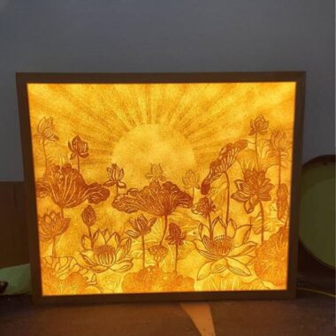 Mẫu tranh trúc chỉ chữ hiếu - TC 17