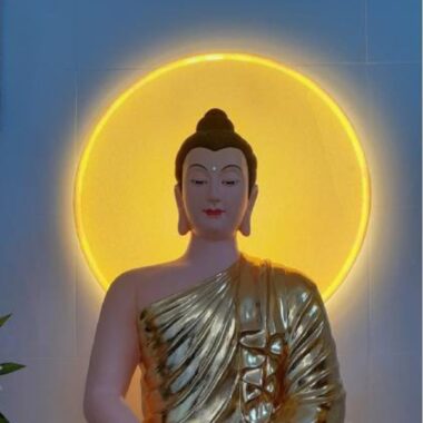 Mẫu Tranh Trúc Chỉ Khung Gỗ Tròn TC 03