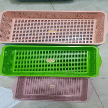 rổ nhựa có 3 cỡ lựa chọn. tiện dụng