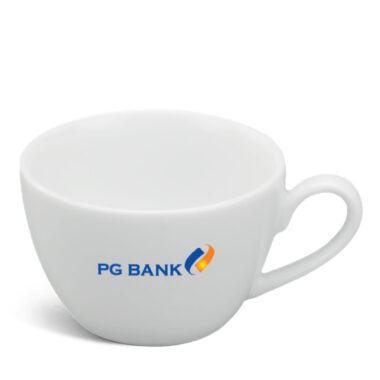 Tách Trà Minh Long 0.07L Daisy Trắng Ngà in logo PG Bank HG