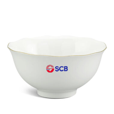 Tô 20 cm – Jasmine – Chim Lạc in logo SCB