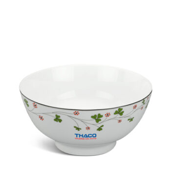 Tô cao 20 cm – Jasmine – Hoa May Mắn in logo Thaco HG