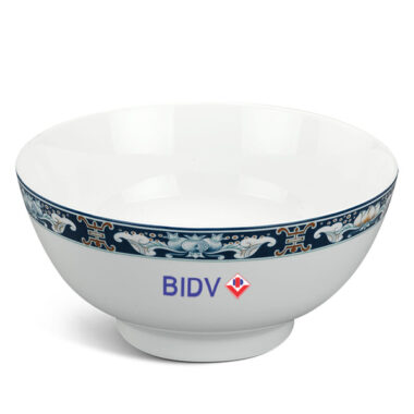 Tô cao 20 cm – Jasmine – Phước Lộc Thọ in logo BIDV