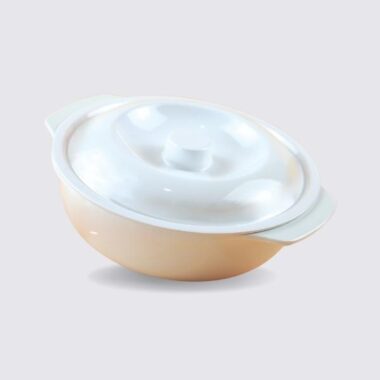 Tô Có Nắp Màu Trắng Superware