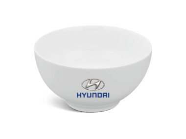 Tô Sứ Trắng Minh Long Camellia 14cm HuynDai