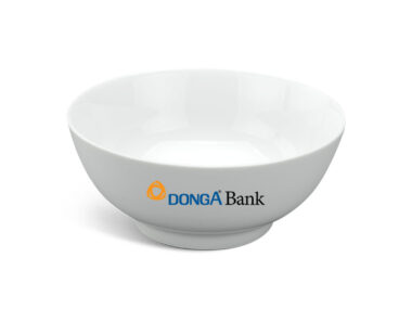 Tô Sứ Trắng Minh Long Jasmine 15Cm In Logo Dong A Bank