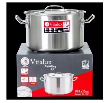 Nồi hầm 24 x 15 cm – 65l - Vitalux 171344