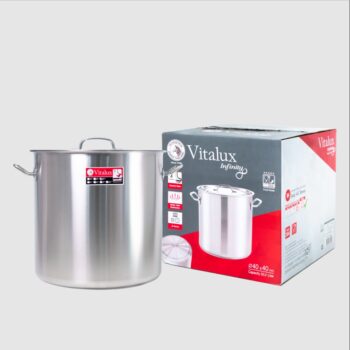 Nồi hầm Zebra Vitalux 40 cm nắp Inox (Dt: 50.2L, 40x40cm ) 171342