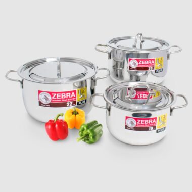 Bộ nồi Exta Infinity 6 món (18+20+22cm) 06mm 180827